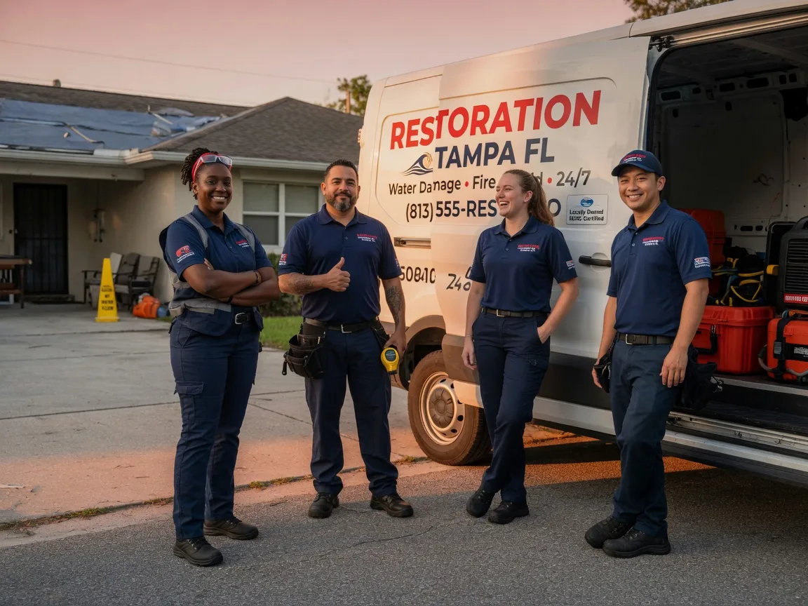Water Damage Restoration company in La Joya, NM
